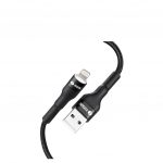 Lightup i Lightning Breathable LED fast Charging Cable with Auto Power Disconnect